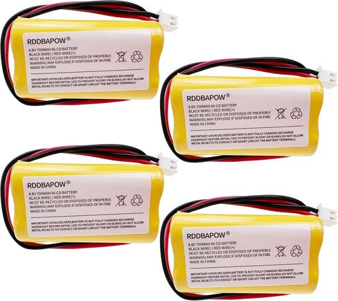 4.8V 700mAh BL93NC487 Ni-CD Exit Sign Emergency Light Battery for Emergi-Lite BAA-48R BAA48R,OSI OSA-126 OSA126 BL93NC484 BL93NC485 Interstate NIC0186 (2x4.8v 700mah ni-cd Battery) in Kuwait