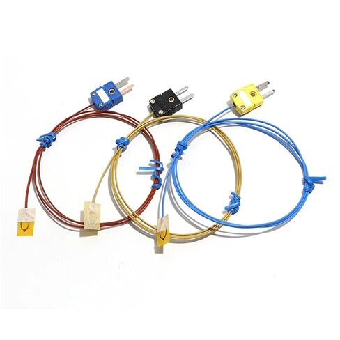 1PC K/T/J Type Surface-Mounted Patch Temp Sensor Thermocouple Equipped with Dedicated Temperature Measuring Lead Wire 0.5M-5M in Saudi Arabia