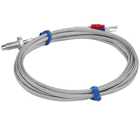 M6 Screw Probe K Type Thermocouple Temperature Sensor with 2M Wire Cable for Industrial Temperature Controller | Cable 5m in Saudi Arabia