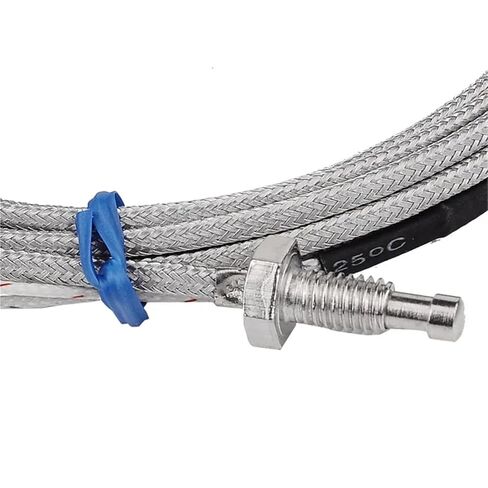 M6 Screw Probe K Type Thermocouple Temperature Sensor with 2M Wire Cable for Industrial Temperature Controller | Cable 5m in Saudi Arabia