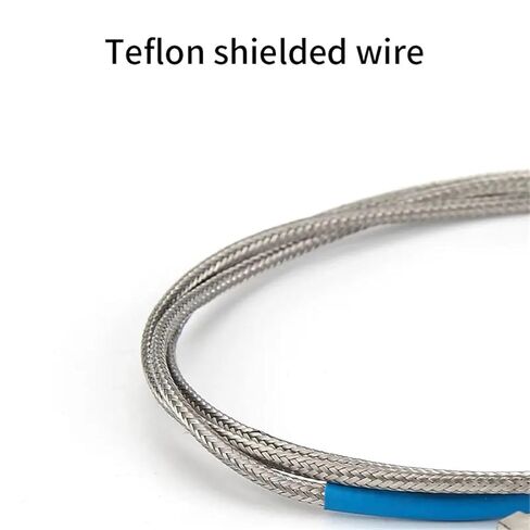 M8 Screw K Type E 1Meter 2M 3 Meters 4M 5M Wire Cable Connector Thermocouple Temperature Sensor for Temperature Controller | M8 Type E 2M in Saudi Arabia