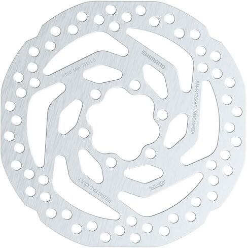 SM-RT26 140mm 6-Bolt Disc Brake Rotor | One-Piece Steel, Resin Pad | bike-brake-rotors in Kuwait