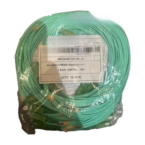 4M PM900 SC/-SC/وضع واحد G657A2 كور 1.6 ملم وصلة عبور من الألياف LSZH(100 قطعة) in Kuwait