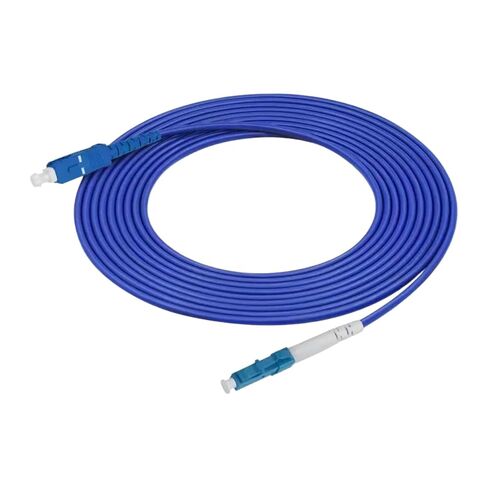 LC/SC/FC/ST وصلة من الألياف ذات وضع واحد بسيط/دوبلكس UPC OS2 3.0 مم PVC (20M؛ LC-SC-Simplex) in Kuwait