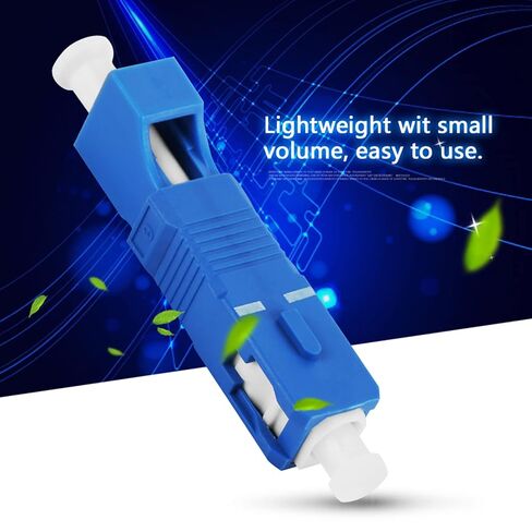 Buachois 10Pcs SC to LC Fiber Optic Adaptor Single Mode Hybrid Converter in Kuwait