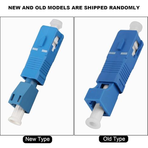Buachois 10Pcs SC to LC Fiber Optic Adaptor Single Mode Hybrid Converter in Kuwait