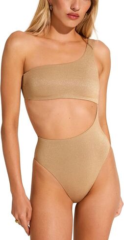 Vitamin A Women's Swimwear Aden Cut Out One Piece Swimsuit in Kuwait