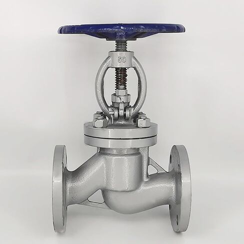 WCB Carbon Steel Globe Valve, DN50 2 Inch Flanged Connection, Class 150 Pressure Rating, Manual Handwheel Operation for Industrial Fluid Control in Kuwait