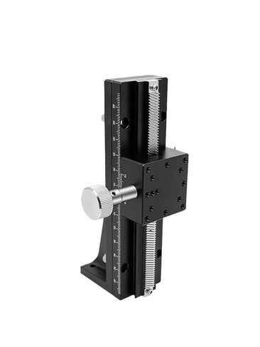طاولة رفع عمودية يدوية للمحور Z LWZ25 40 60-L50 100 150 200 طاولة منزلق تروس متوافقة 1 قطعة (LWZ40-L200-2双滑块) in Kuwait