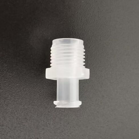 1/8G ذكر مترابطة أنثى Luer واضح قفل Luer المناسب للأدوات التحليلية البيوكيميائية المختبرية وآلات الغذاء ومعدات حوض السمك الغذاء الصف PP 100PK in Kuwait