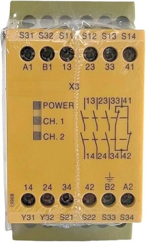 X3 774319 وحدة التتابع 24VDC 240VAC 3n/o 1n/c 1so in Kuwait