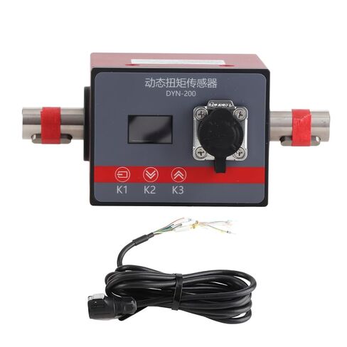 ViaGasaFamido Dynamic Torsion Sensor with OLED Display for Real Time Measurement and Motor Speed Calculation 20000N.m Torque Meter Industrial Use in Kuwait