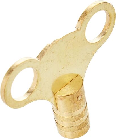 Merriway® BH02832 Radiator Bleed Keys, Easigrip Style, Solid Brass - Pack of 2 in Saudi Arabia