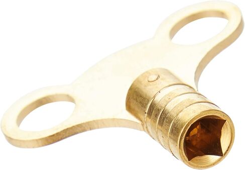 Merriway® BH02832 Radiator Bleed Keys, Easigrip Style, Solid Brass - Pack of 2 in Saudi Arabia
