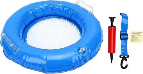 Portable Beach Sifter | Inflatable Floating Sieve with Double Layer Mesh for Fossils Shells Jewelry in Saudi Arabia