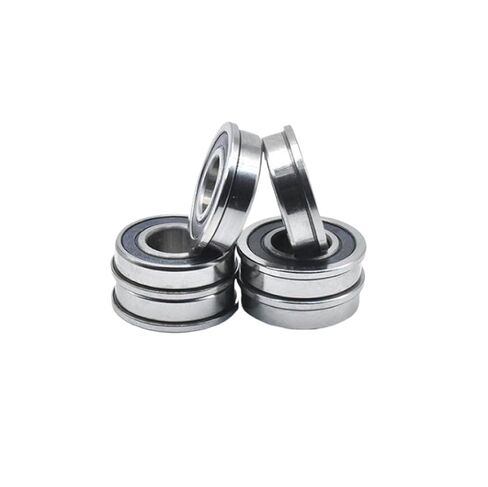 10PCS F624-2RS Bearing 4x13x5mm ABEC-1 Micro Flange F624RS Ball Bearing RF-1340DD in Kuwait