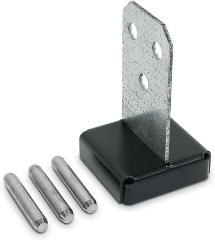Simpson Strong-Tie CPT44Z Concealed Post Base - for 4x4 Nominal Lumber, 1-Inch Stand-Off Height, Load-Rated, ZMAX Galvanized Coating, Durable Steel Build in Kuwait
