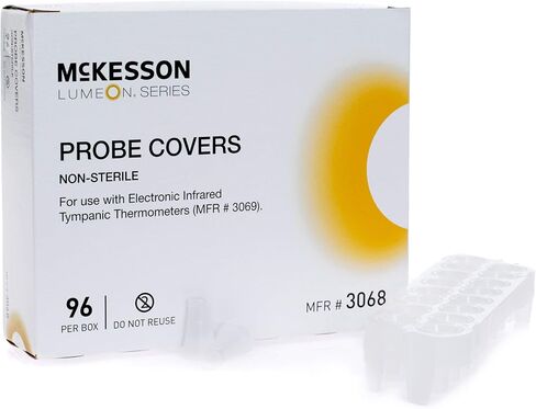 غطاء مسبار مقياس الحرارة الطبلي من McKesson LUMEON للاستخدام مع موازين الحرارة الطبلية 3068 in Kuwait