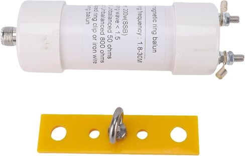 200 واط على الموجة القصيرة Balun 1:16 VSWR≥1.5 محول مقاومة للهوائيات السلكية، مدمج ومحمول من 50 إلى 800 أوم غير متوازن إلى هوائيات الموجات القصيرة المتوازنة in Kuwait