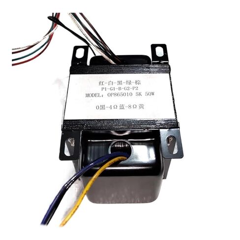محول إخراج مكبر الصوت 5K: 0-4-8Ω 50W محول إخراج خطي للغاية، مناسب لأنبوب الإلكترون EL34 KT886L65881، مقاومة التيار المستمر الأساسية 135Ω (بدون صنبور خطي) in Kuwait