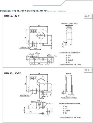 HTB50-TP Current Sensor Transformer 50A in Kuwait