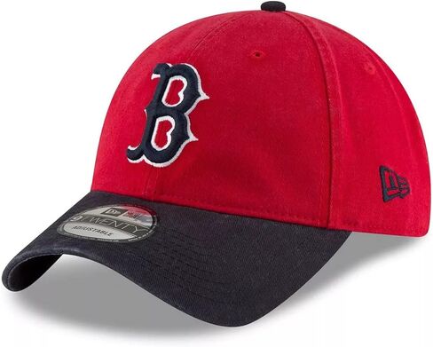 New Era MLB Core Classic 9TWENTY Alternate Team Logo قبعة قابلة للتعديل مقاس واحد يناسب الجميع - بوسطن ريد سوكس ريد in Kuwait