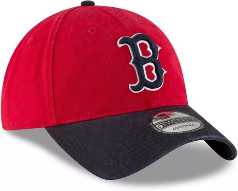 New Era MLB Core Classic 9TWENTY Alternate Team Logo قبعة قابلة للتعديل مقاس واحد يناسب الجميع - بوسطن ريد سوكس ريد in Kuwait