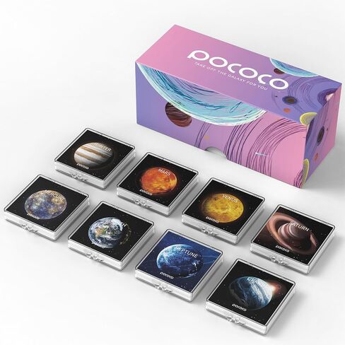 POCOCO Galaxy Projector + Immersive Planet Series Discs (8 Pieces) in Kuwait