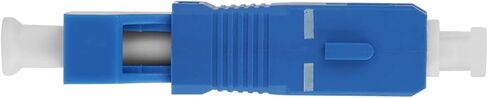 Pssopp Single Mode Fiber Optic Adapter SC Male to LC Female Hybrid Optical Coupler Low Insertion Loss 0.3dB High Compact Design for Telecom Ethernet Network Use in Kuwait
