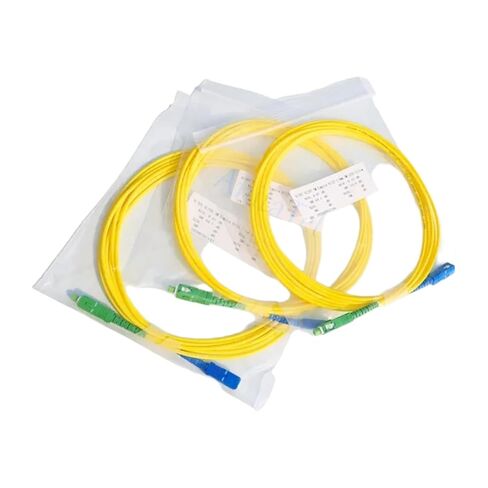 10 قطعة SC/-SC/UPC وصلة توصيل الألياف الضوئية البسيط وضع واحد 1 متر/2 متر/3.0 متر/5 متر/10 متر (2 متر 10 قطعة) in Kuwait