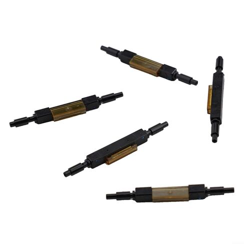 FABULETTA Fiber Optic Quick Connector L925B Mechanical Splice with Metal V-Groove for FTTH Engineering and Drop Cable Repair 0.25mm 0.9mm High Stability Low Loss Field Assembly Unit (5 Pack)(5pcs) in Kuwait
