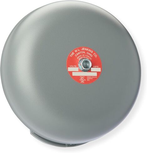 Supering Bell - Single Stroke Pigtail - 12V DC (Gray, 8") in Kuwait