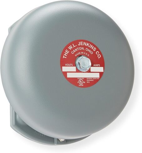 Supering Bell - Single Stroke Pigtail - 12V DC (Gray, 8") in Kuwait