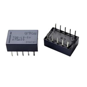 (5 قطع) مرحل كهرومغناطيسي TQ2-L2-5V 5VDC 1A 10-Pin Plug-in Relay in Kuwait