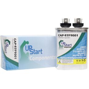 7.5 MFD 370 Volt Oval Motor Run Capacitor Replacement for GE 39232D004 - CAP-97F9001, UpStart Components Brand in Kuwait