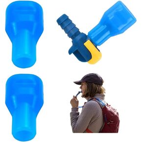 3 Piece Set Bite Valve Replacement Mouthpiece Bite Valve Tube Nozzle Replacement Replacement Bite Valve for Outdoor Backpack Hydration Bladder Reservoir in Saudi Arabia