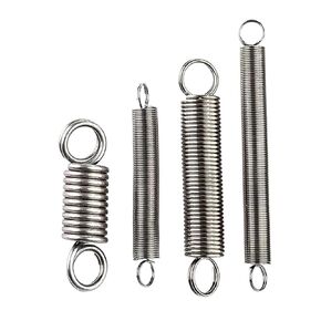 2Pcs Wire Diameter 0.8mm 1mm 1.2mm O Ring Hook Tension Spring 304 Stainless Steel Closed Hook Extension Spring(40mm,12mm,1.2mm) in Kuwait