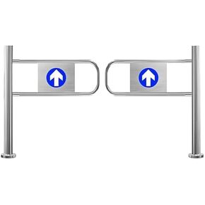 One-Way Traffic Door，Automatic Rebound Swing GateHeavy-Duty Spring-Loaded Stainless Steel Swing Gate, Automatic Closing Safety Door for Supermarkets & Libraries, 1-Way Entrance Security Barr in Kuwait