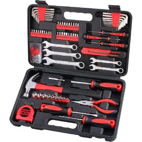 WINNER 175-Piece Multi-Purpose Automotive and Household Tool Kit in Toolbox Storage Case, Perfect for General Home and Auto Repairs, House DIY Project, Garage, Car, Travel Emergency, Father's Day Gift in Saudi Arabia