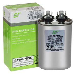 10MFD 440VAC بيضاوي، مكثف SF - SFCAP10440 in Kuwait
