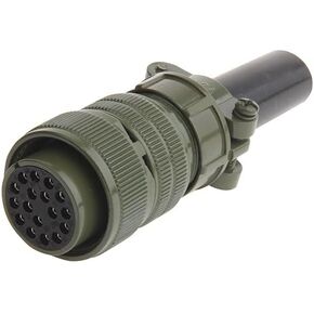 MS5015 MS3106A 20-29S MS3102A 20-29P 17 Core 17Pin U.S. Military Standard Aviation Plug Connector in Kuwait