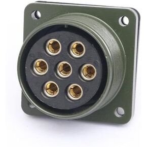 MS5015 MS3102A-24-10S 7 Core U.S. Military Standard Aviation Plug Connector Pin 7P MS25042-24D MS25043-24 in Kuwait