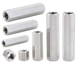 304 Stainless Steel Hex Motherboard Standoff Female PCB Support Spacing Screw M2 M3 M4 M5 M6 Rack Mount Pillars Spacer Bolt(6mm (20Pcs)) in Kuwait