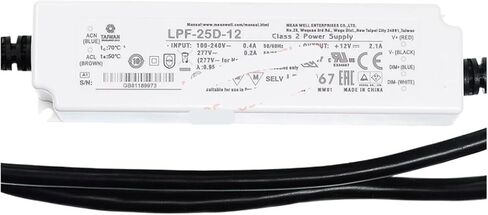 25W Constant Voltage + Constant Current Driver Waterproof Power Supply LPF-25D-48(LPF-25D-48) in Saudi Arabia