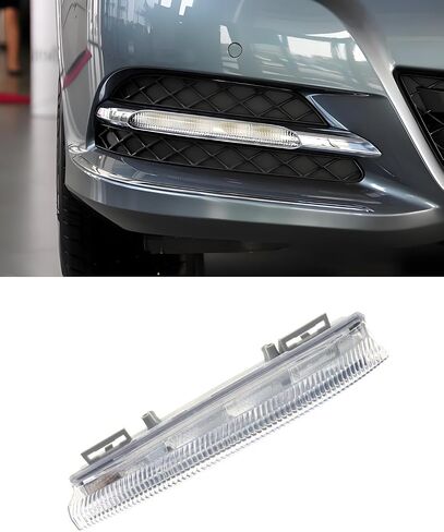 LED Daytime Running Lights DRL Fog Lamp Compatible with Mercedes Benz W204 C-Class 2012-2014, W212 E-Class 2012-2013 Driving Lights (Left-OE#2049068900) in Kuwait