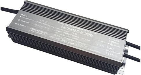 مصدر طاقة قابل للتعتيم 100 واط ضوء الشارع تيار مستمر سائق خارجي (ZR-HCM30NE-100W) in Kuwait