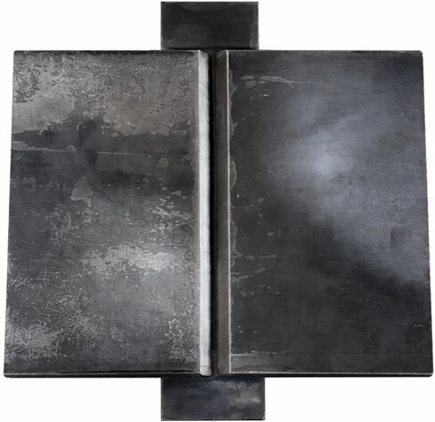 3/8" Welder Certification Test Plate for AWS D-1.1 Limited-Thickness Qualification with 1/4" x 2" x 8" Backing Strip. Fully-Assembled with 1/4" Landing Gap and 45 Degree Bevel in Kuwait
