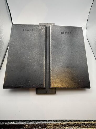 3/8" Welder Certification Test Plate for AWS D-1.1 Limited-Thickness Qualification with 1/4" x 2" x 8" Backing Strip. Fully-Assembled with 1/4" Landing Gap and 45 Degree Bevel in Kuwait