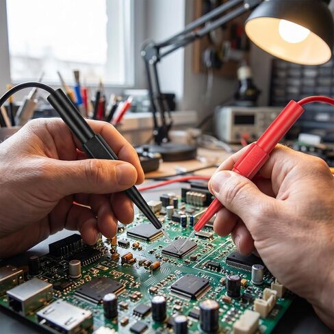 مجموعة أدوات اختبار المسبار الخلفي من ElevateTech، مجسات ثقب الأسلاك غير المدمرة، مجموعة سلاسل اختبار السيارات لاختبار السيارات، أدوات اختبار السيارات، أدوات اختبار الثقب المتعددة، 10 قطع in Kuwait