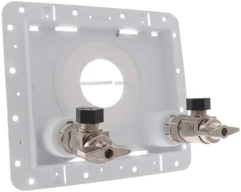 مدخل F1807 PEX مقاس 1/2 بوصة × منفذ ضغط OD مقاس 3/8 بوصة لوحة وصول ذات صمام مزدوج OmniPanel in Kuwait